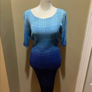 Ann Taylor Blue Dress